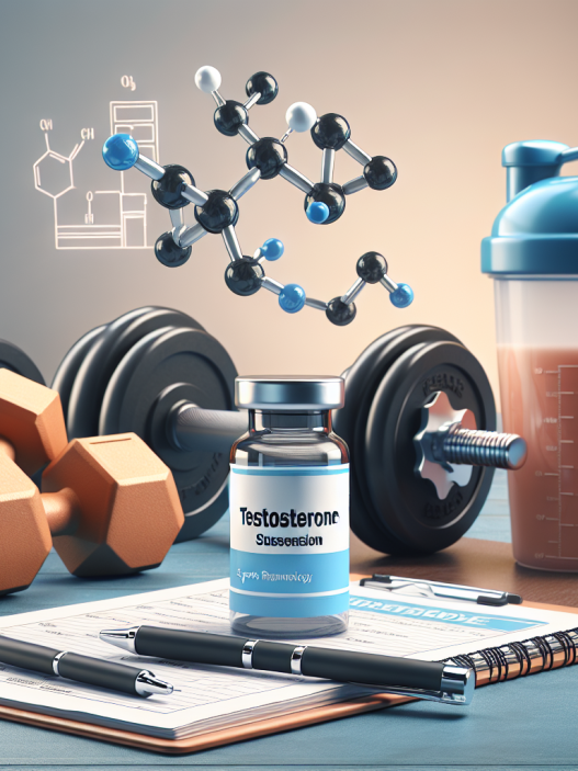 Il ruolo della sospensione acquosa di testosterone nella farmacologia sportiva
