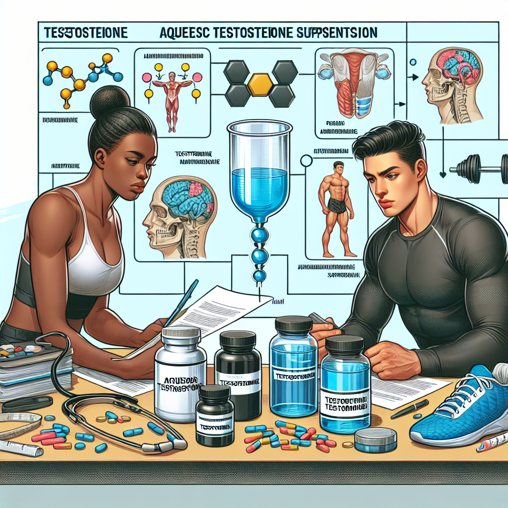 Il ruolo della sospensione acquosa di testosterone nella farmacologia sportiva