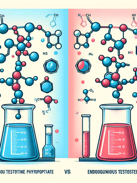 Testosterone fenilpropionato e testosterone endogeno: un confronto