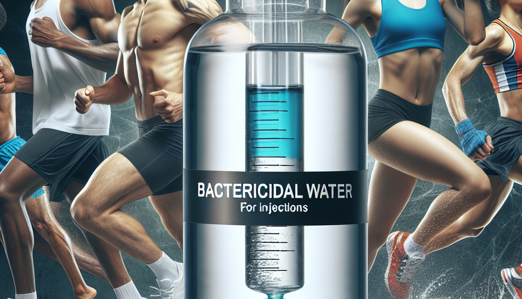 Acqua battericida per iniezioni: un'alternativa naturale per migliorare le prestazioni atletiche