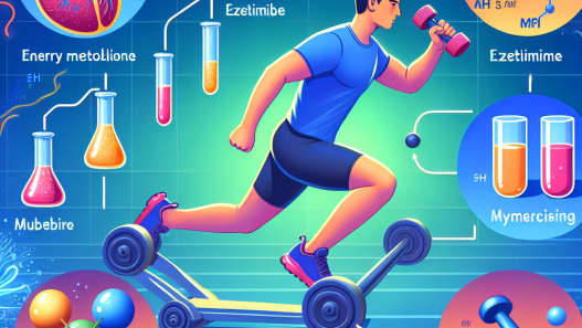 Come l'Ezetimibe influisce sul metabolismo energetico durante l'attività fisica