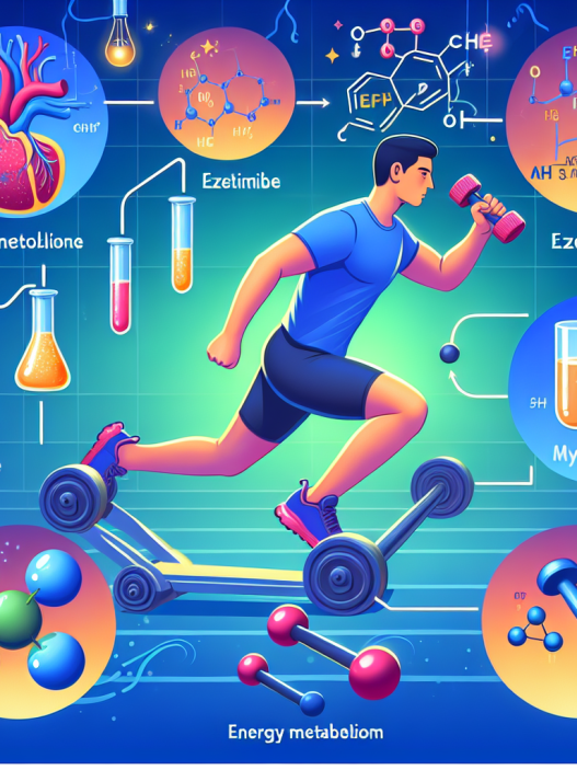 Come l'Ezetimibe influisce sul metabolismo energetico durante l'attività fisica